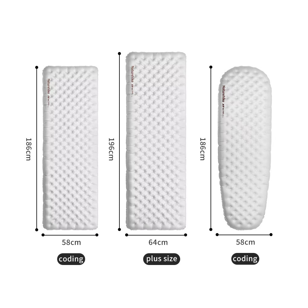 Naturehike Matras Angin Lipat Hiking Ultralight Tuye R8.8 CNK2450WS015 Sleeping Pad Camping