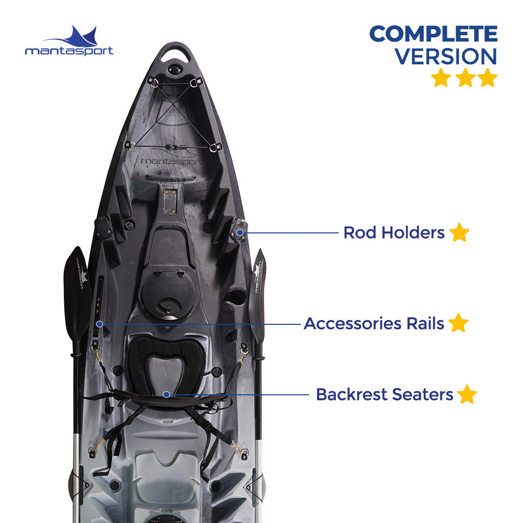 Mantasport Kayak Nusa Basic Kapasitas 2-3 Orang