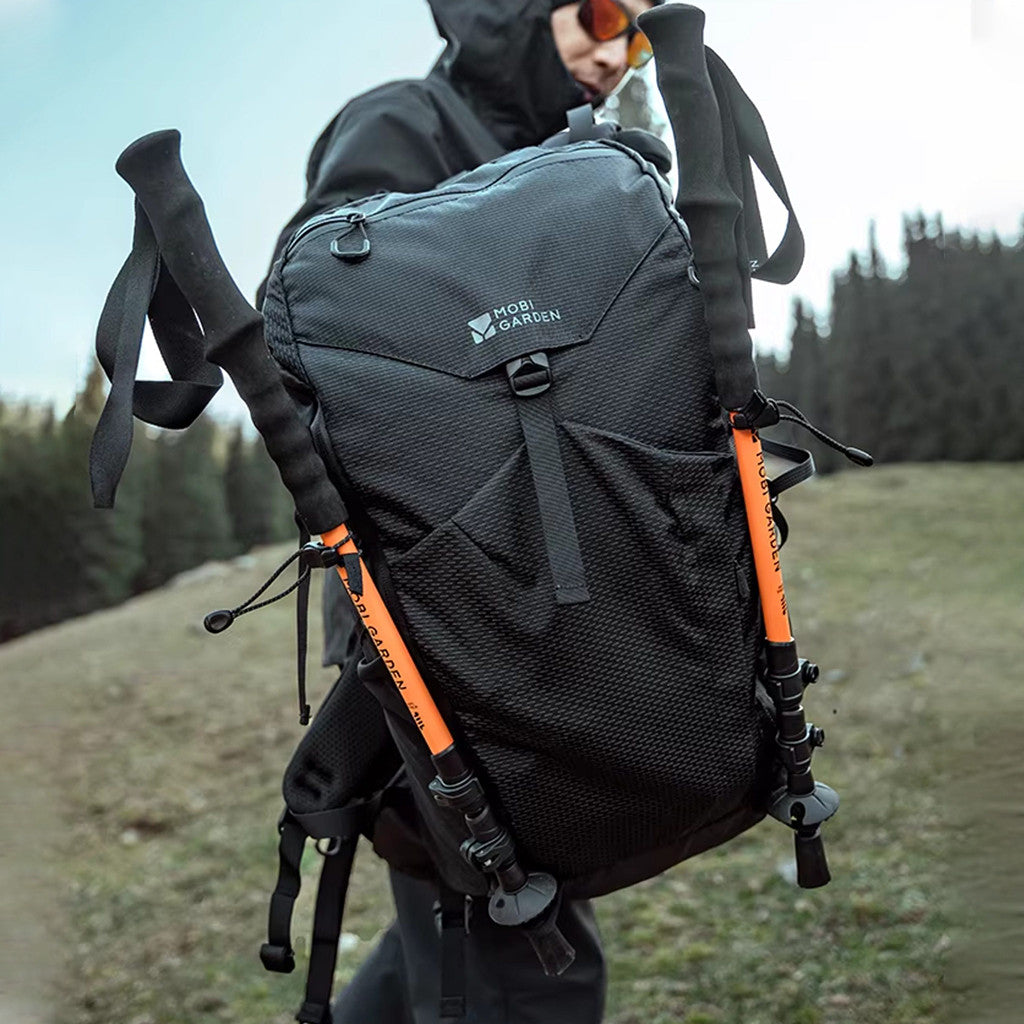 Mobi Garden Trekking Pole Telescopic 7075 Aluminium NX25667010 Trekpole Anti-Shock Ultra Light Tongkat Gunung Lipat Teleskopik Hiking Camping NX25667011