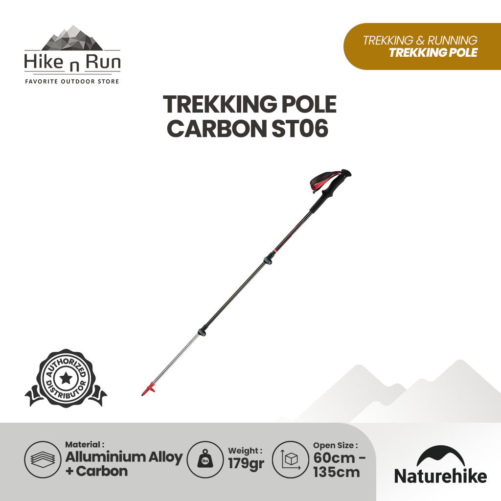 Naturehike ST06 Alu-Carbon Trekking Pole NH17D006-D