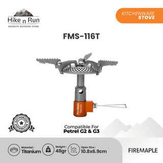 Firemaple Kompor Lipat Titanium FMS-116T