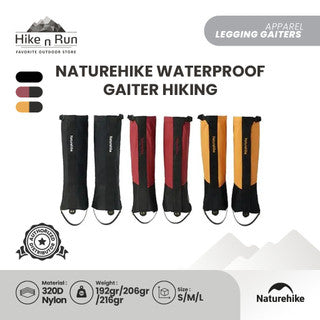 Gaiter Pelindung Kaki Sepatu Naturehike CNK2450DS011 Waterproof Gaiter Hiking