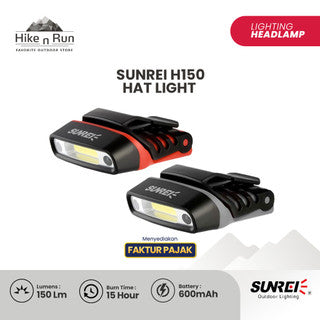 Sunrei H150 Headlamp for Hat