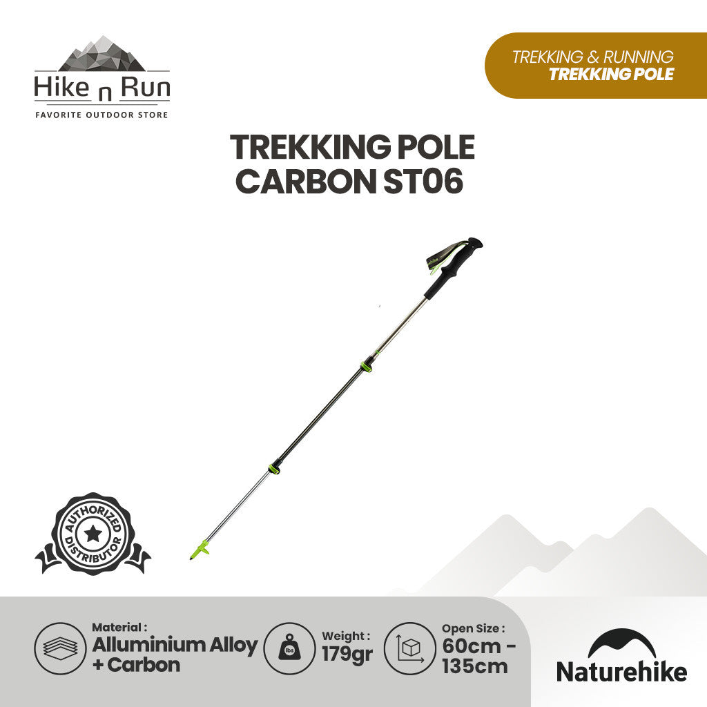 Naturehike ST06 Alu-Carbon Trekking Pole NH17D006-D