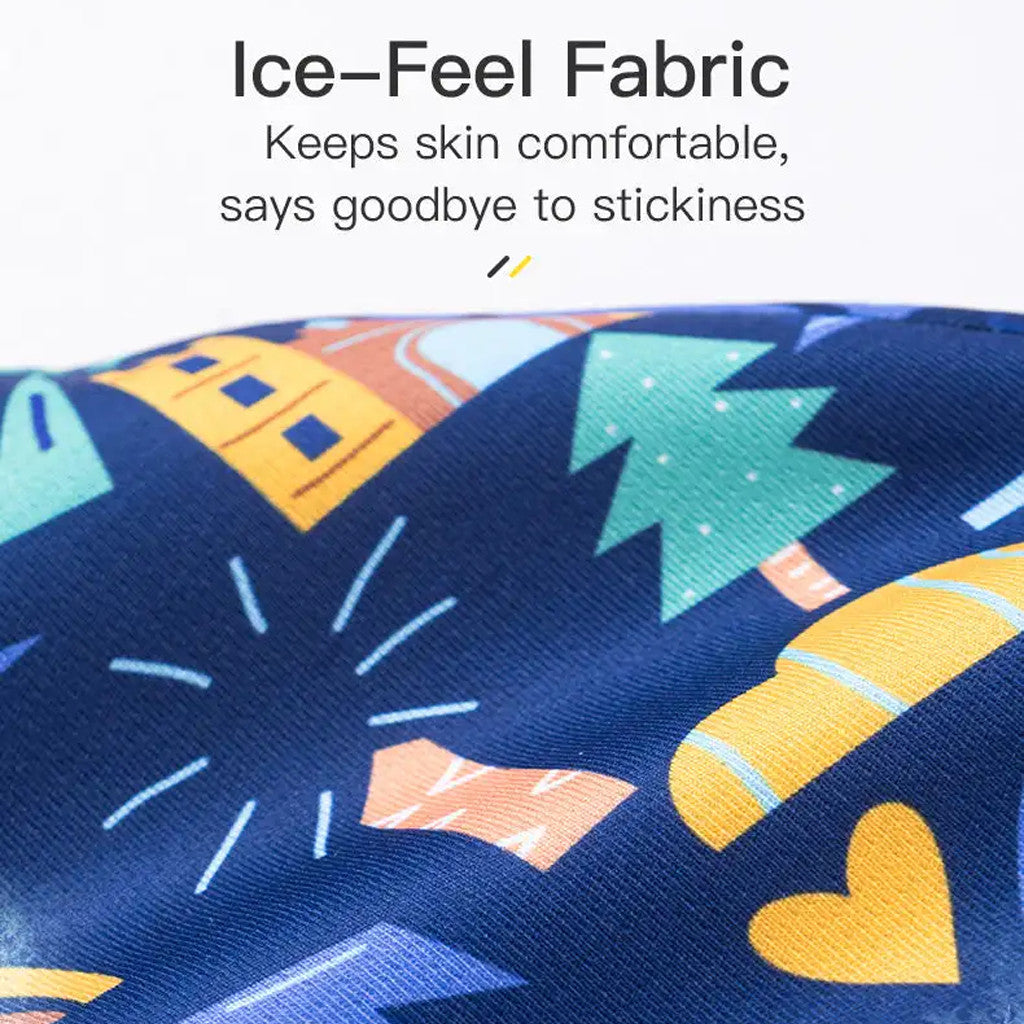 AONIJIE E4429 Sports Ice Bag Cooling Towel - Syal Kompres Es Leher Lari Hiking Cycling Anti Heat Stroke