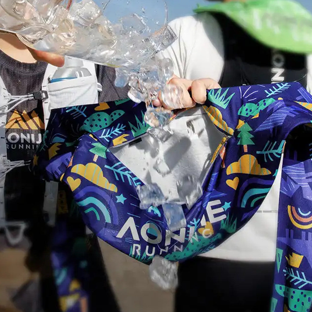 AONIJIE E4429 Sports Ice Bag Cooling Towel - Syal Kompres Es Leher Lari Hiking Cycling Anti Heat Stroke
