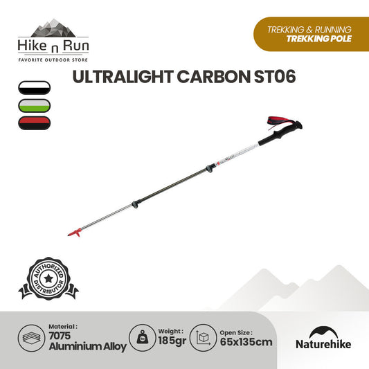 Naturehike ST06 Alu-Carbon Trekking Pole NH17D006-D