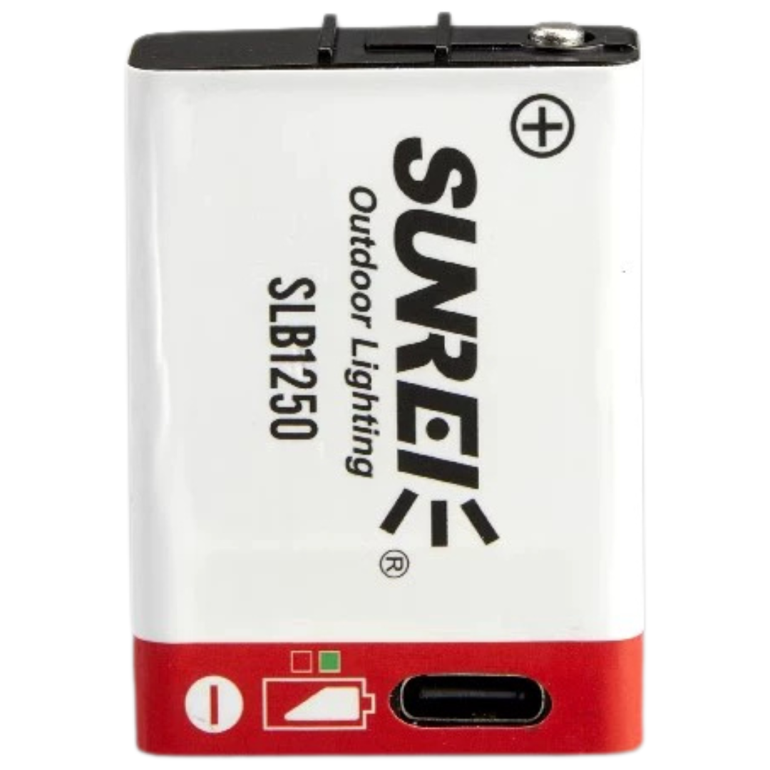 Sunrei Battery Baterai Batre Sparepart SLB1250 18650 21700 2600mAh 3400mAh 5000mAh 1250mAh