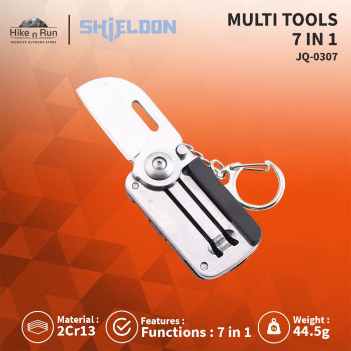 Multi Tool Shieldon JQ-0307 Multifunction EDC 7 in 1 Tool