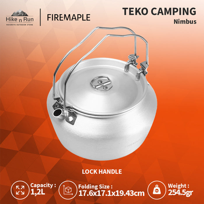 Teko Camping Serbaguna Firemaple Nimbus Kettle 1.2L