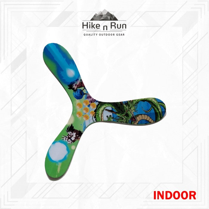 Bumerang Motif Mainan Outdoor Anak Boomerang Indoor