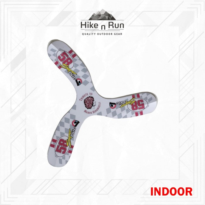 Bumerang Motif Mainan Outdoor Anak Boomerang Indoor