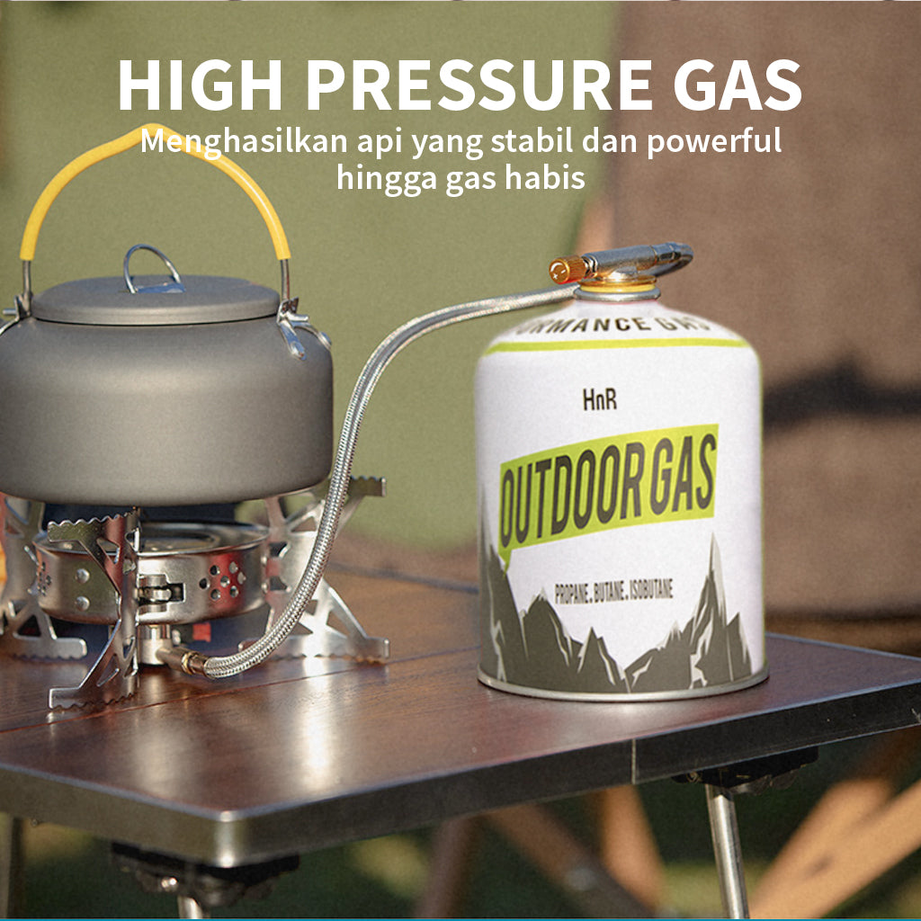 Hike n Run Portable Gas Canister Camping Hiking Terisi 110gr 230gr 450gr