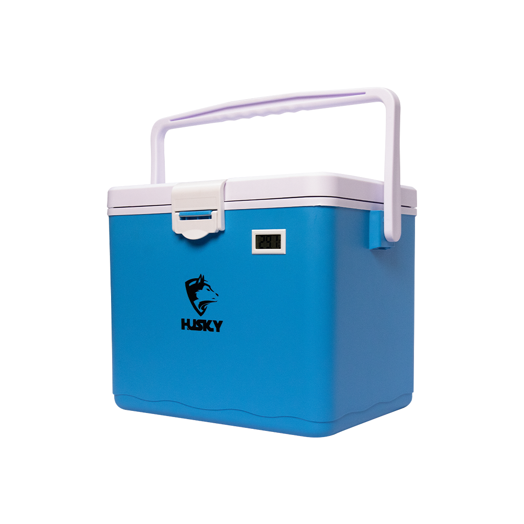 Coolbox 15L dengan Termometer - Husky Coolbox 15L HNR21CB002