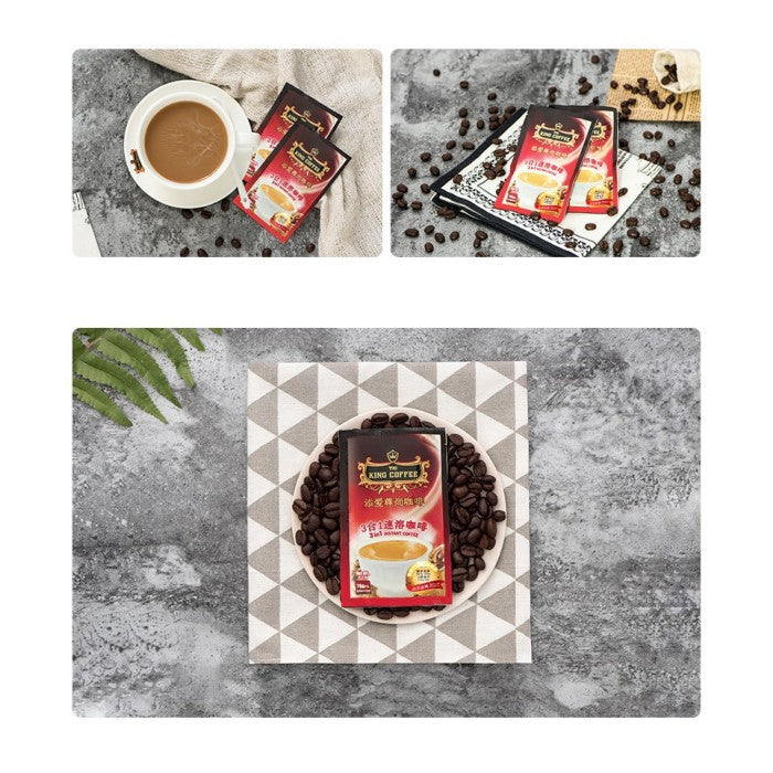 DUS Karton King Coffee 3 in 1 Premium 10 Bags Per Bags isi 48 sachets