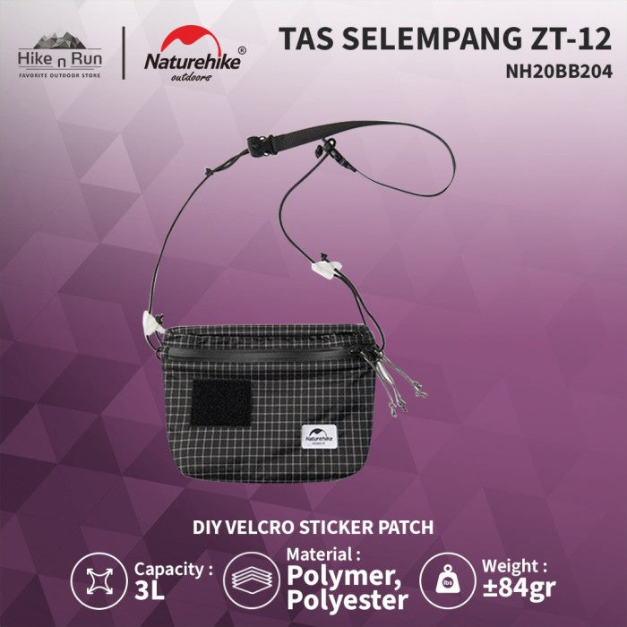 Tas Selempang Naturehike ZT-12 NH20BB204 Daily Sling Bag