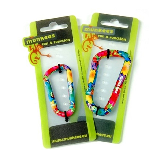 Aksesoris Carabiner Munkees 3328 Flower Pattern Carabiner