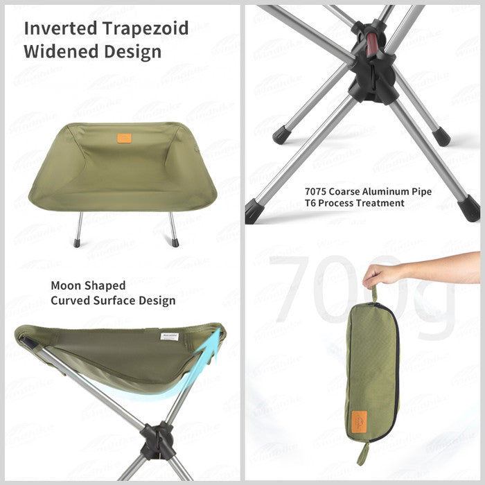 Kursi Camping Naturehike YL12 NH21JU008 Outdoor Folding Chair
