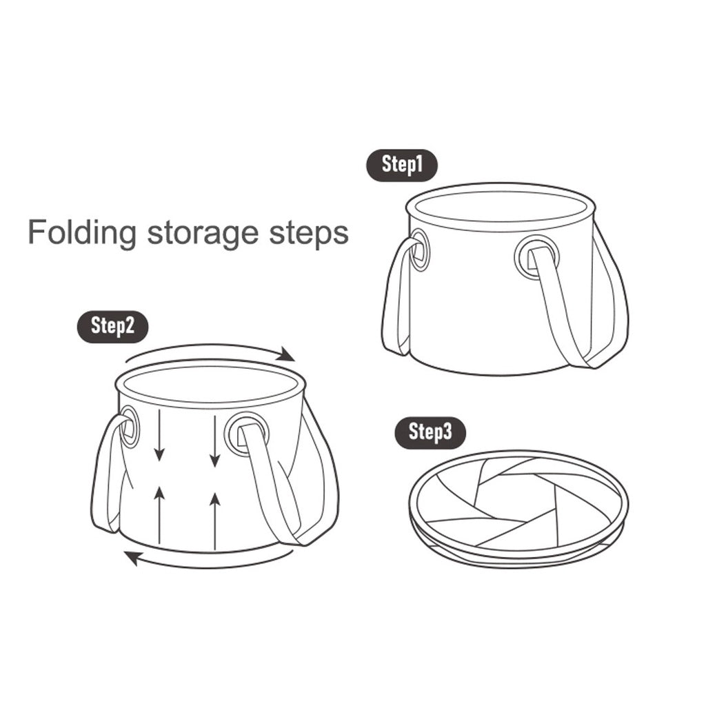 EMBER LIPAT NATUREHIKE NH20SJ040 BUCKET FOLDING