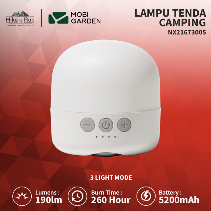Lampu tenda Mobi Garden NX21673005 Lichen Camping Lamp