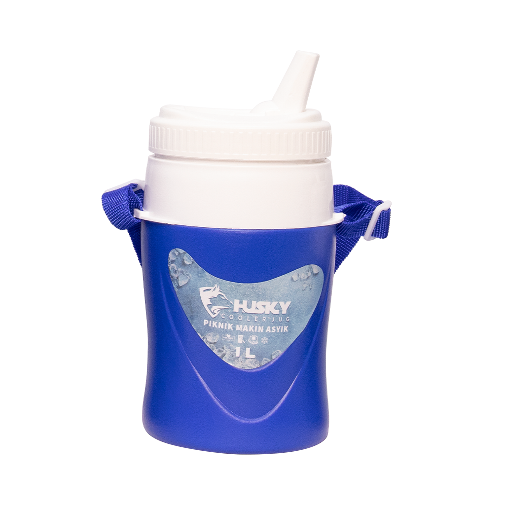 Termos Air Ukuran Jumbo isi 4 - Husky Cool Jug 4in1