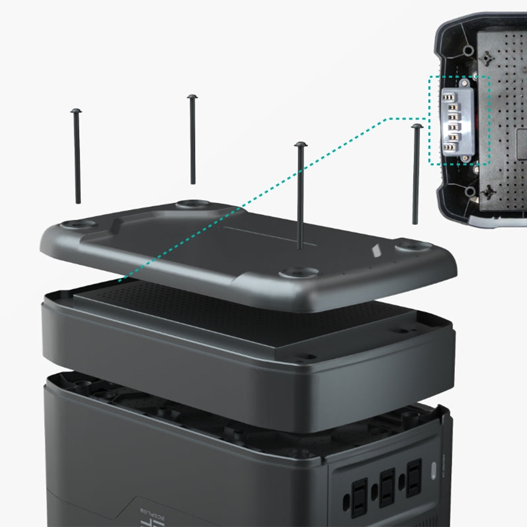 POWER STATION PORTABLE ECOFLOW RIVER MAX 288Wh+ BATTERY 288Wh