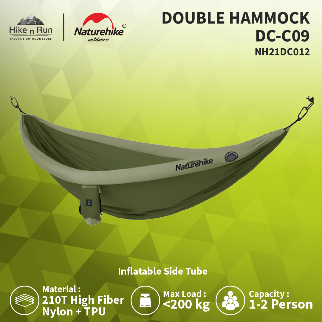 Hammock Gantung Naturehike DC-C09 NH21DC012 Inflate Double Hammock