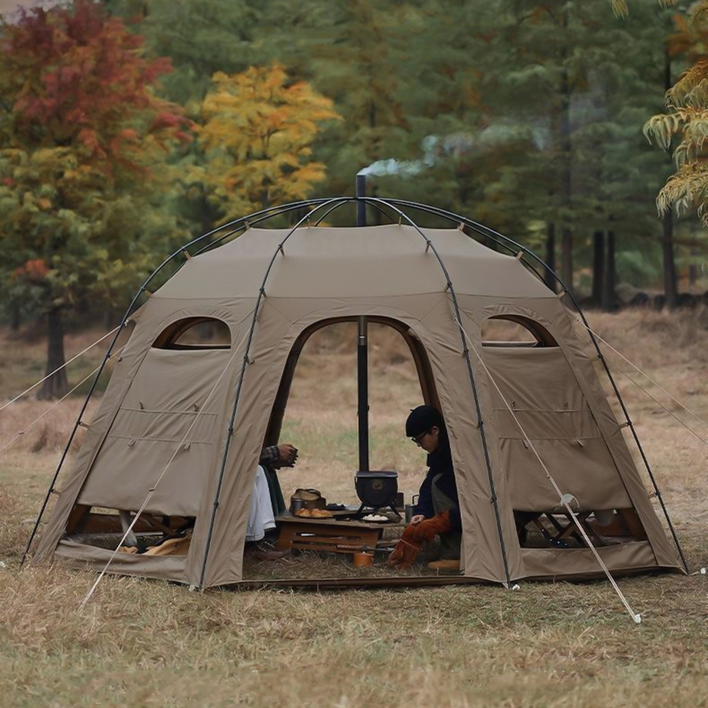 TENDA MEMASAK NATUREHIKE CNH22ZP032 MG FIRE TENT AUTOMATION