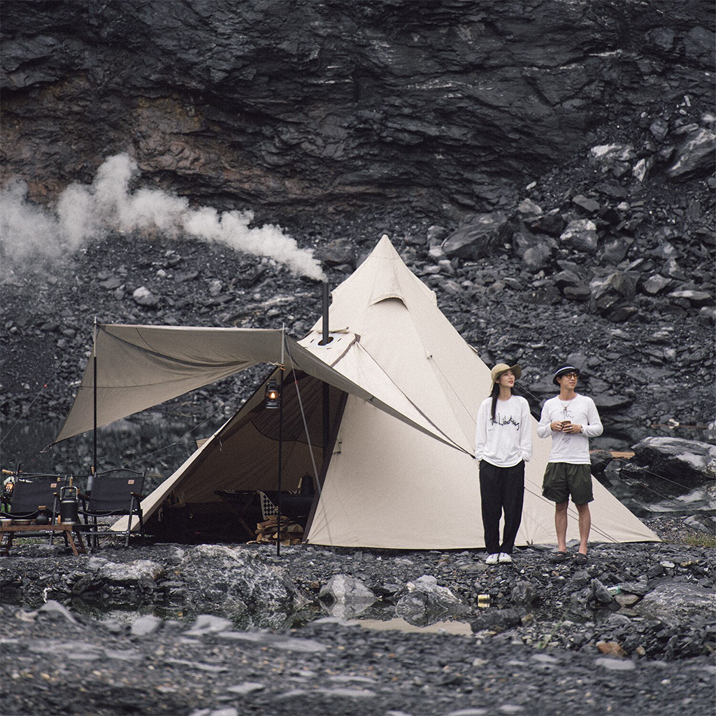 Alas Tenda Glamping Naturehike NH21PJ050 Octagon Ranch Tent 5-8P Mat