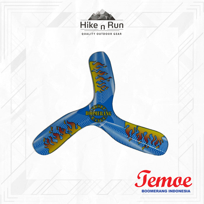 Bumerang Motif Mainan Outdoor Anak Boomerang Indoor