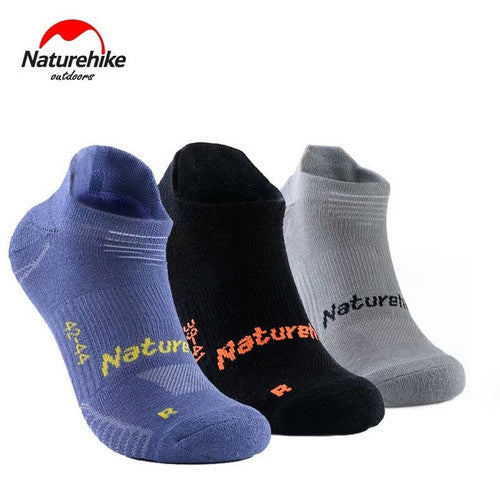 Naturehike kaos kaki Men NH Sock Triple Bl/Gr/Bl NH17A015-M