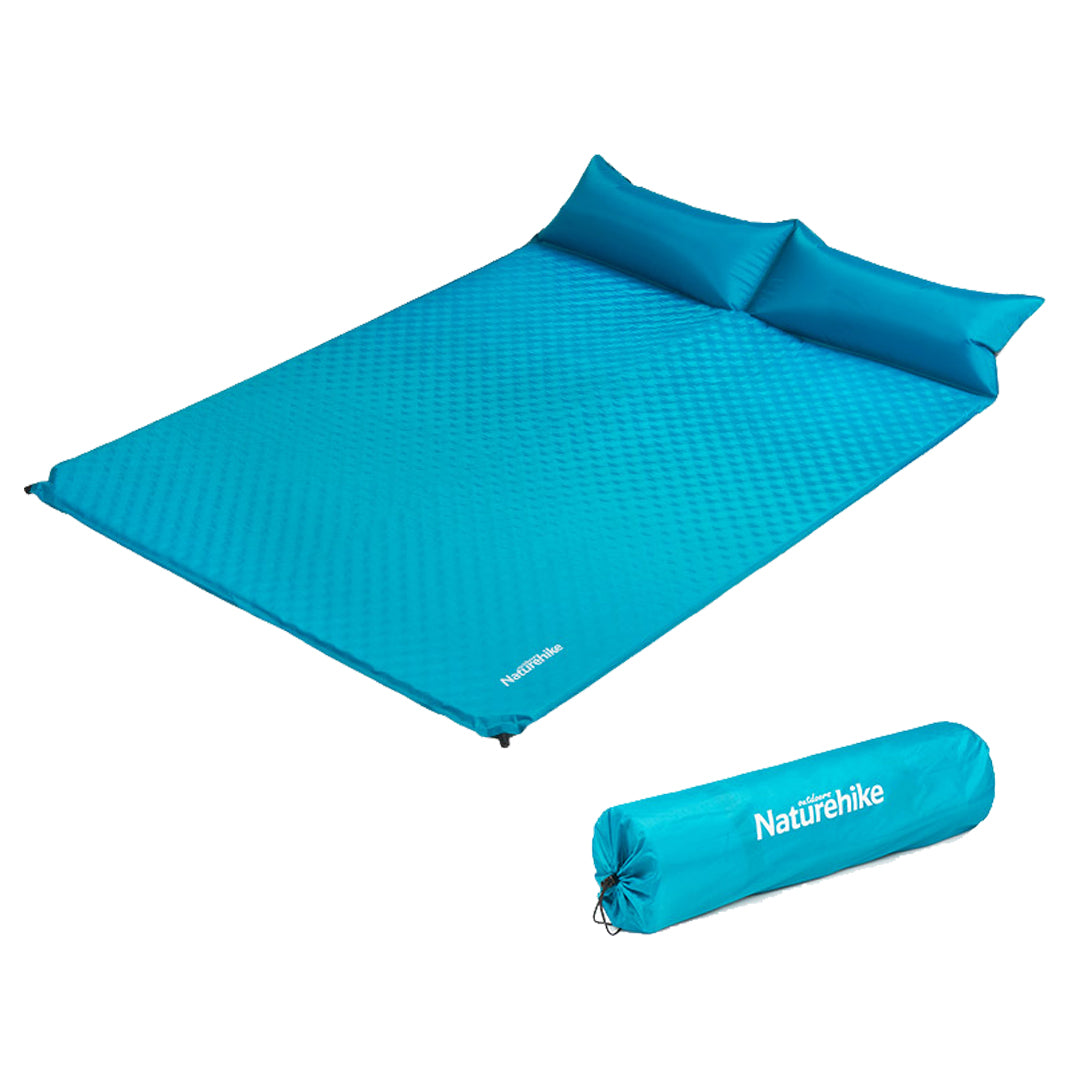 Naturehike Sleeping Pad Double Inflateable w/ Pillow Upgrade NH18Q010-D