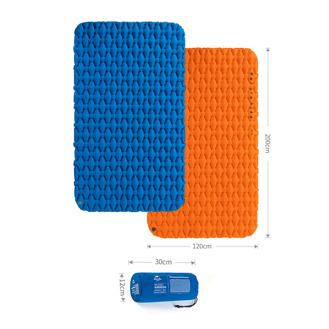 Naturehike Couple Diamond Thick Inflatable Mat FC-11 NH19Z055-P