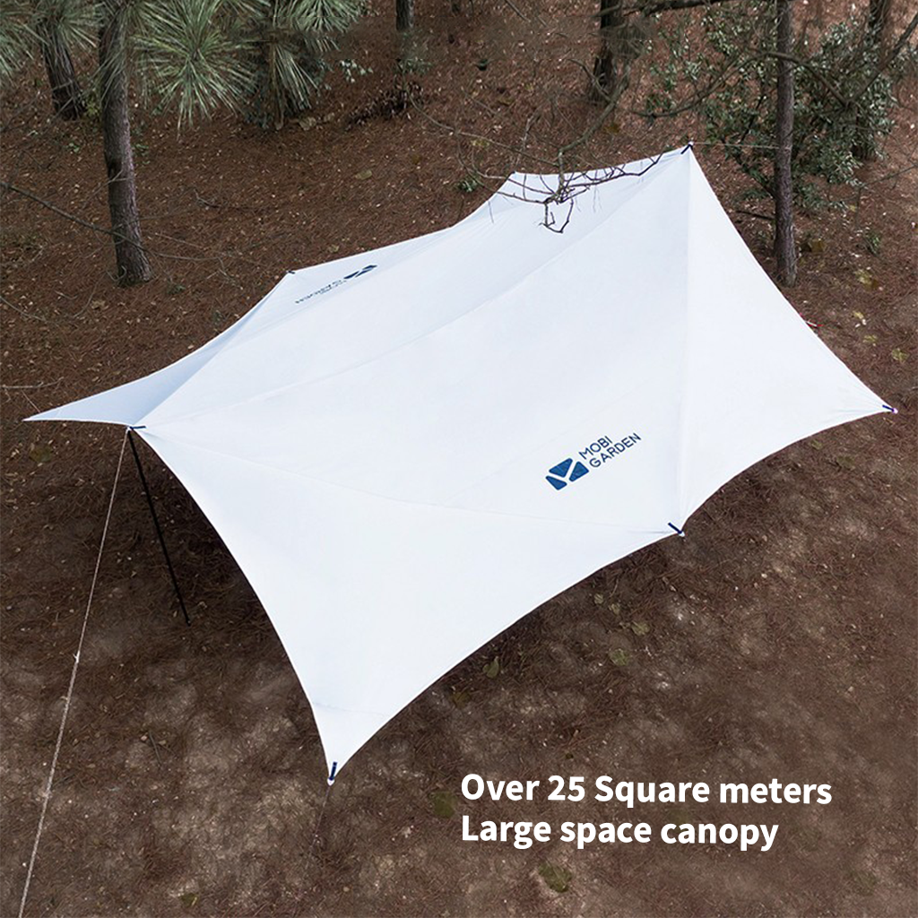 Tenda Kanopi Mobi Garden NX20661002 Fallen City Hexagonal Canopy Tarp