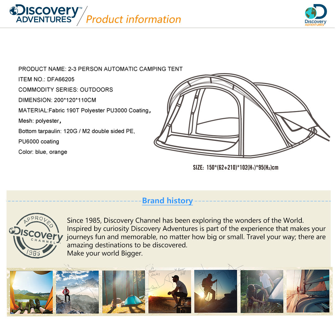 Discovery Adventure Tent DFA66205