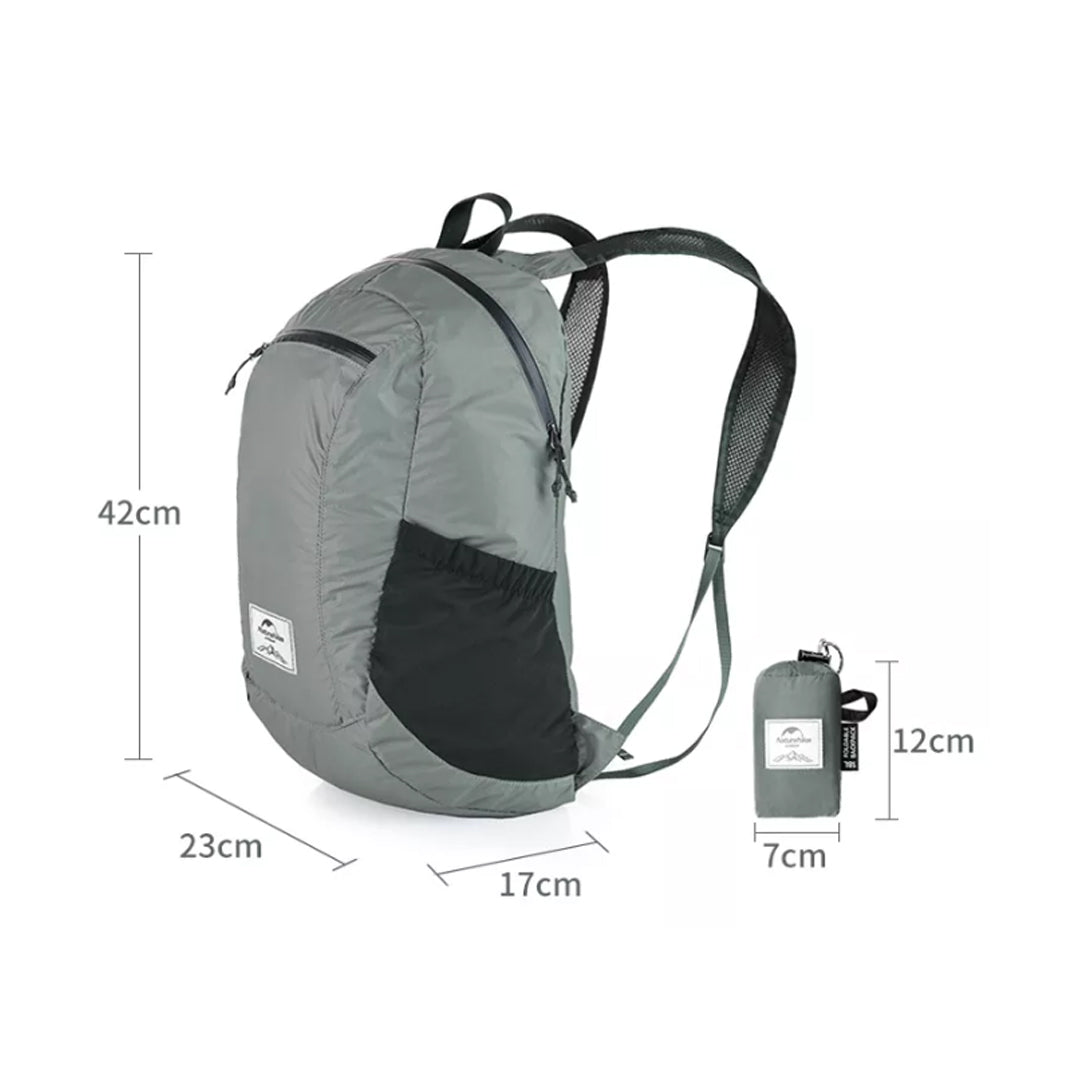 Ransel Lipat Naturehike Silicone folding Backpack NH17A012-B