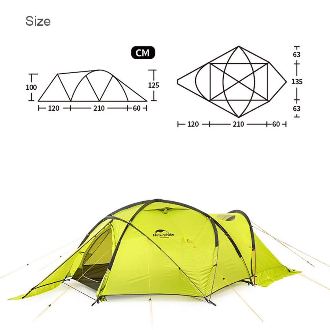 Naturehike Lgloo 2P Alpine Tent NH19ZP012