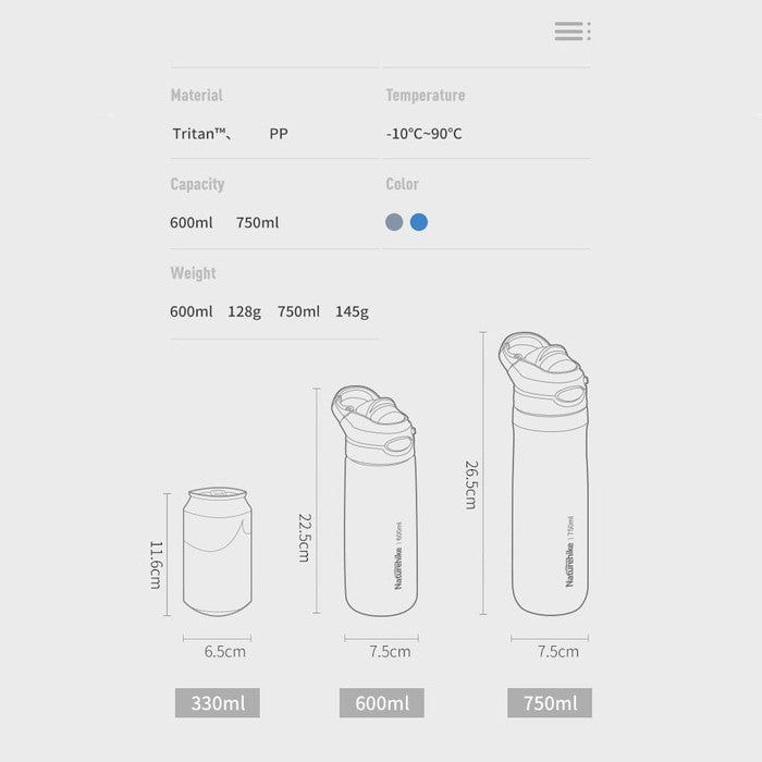 Naturehike NH20SJ027 Bounce Sport Bottle