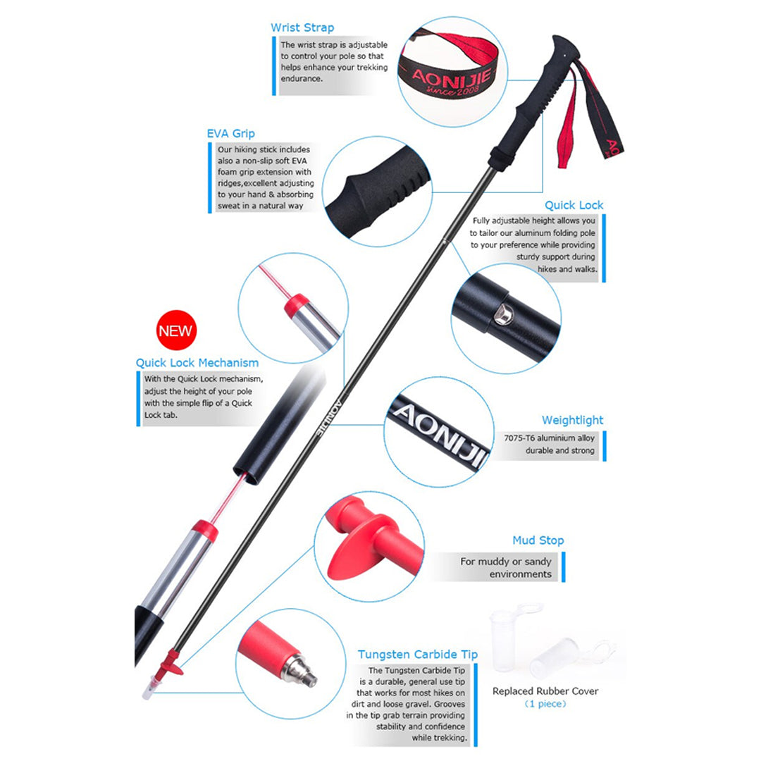 Aonijie E4093 Trekking Pole Alumunium