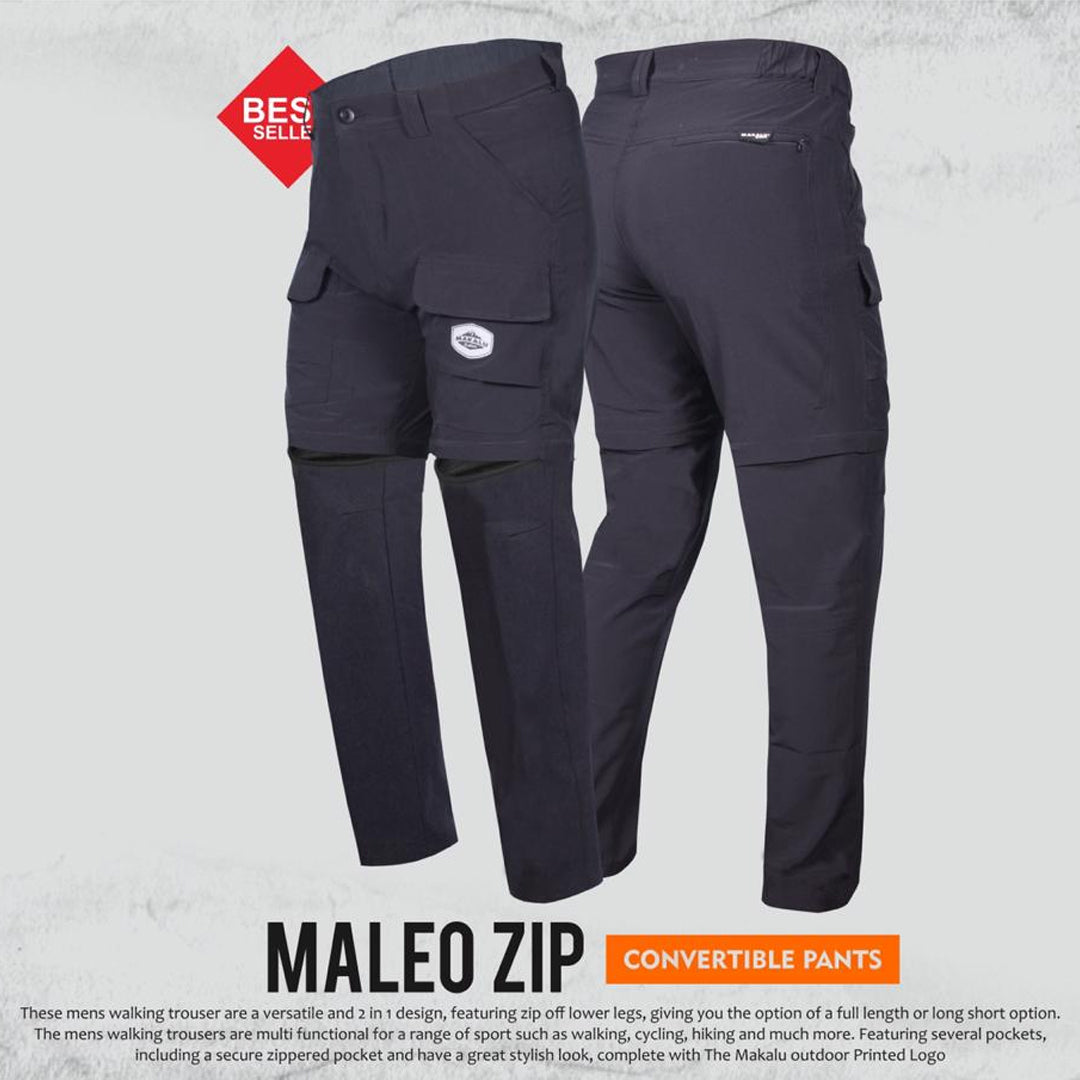 Makalu Maleo Zip Quick Dry Trousers