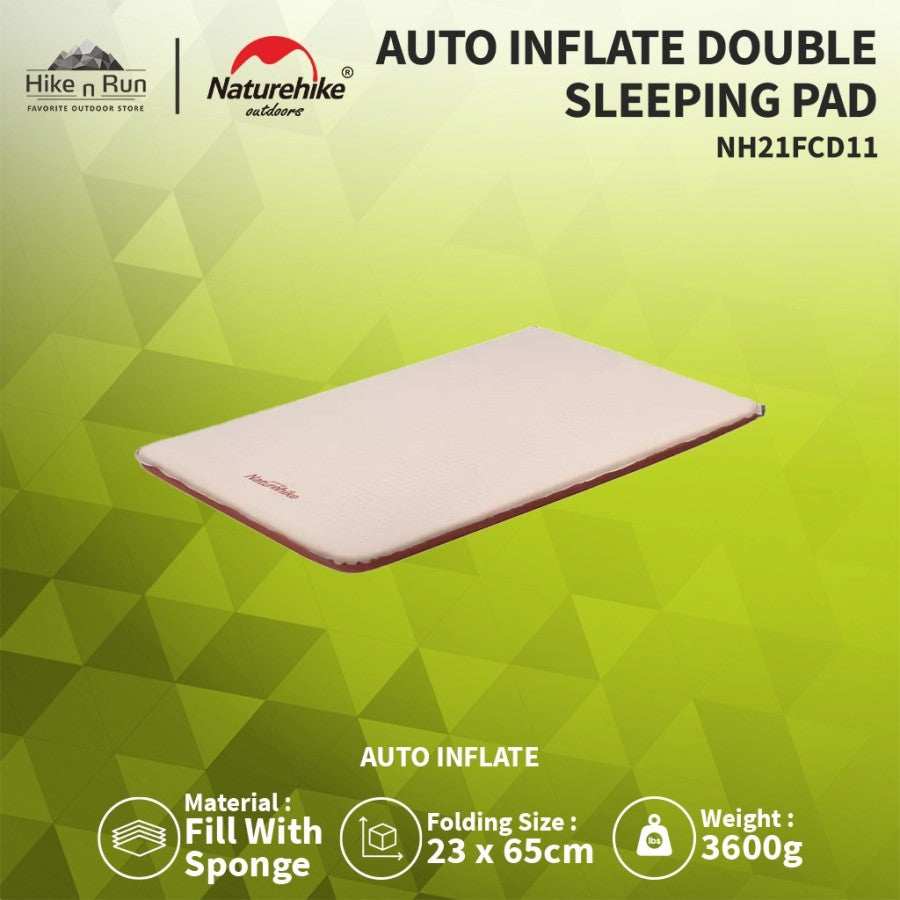 Matras Tidur Naturehike NH21FCD11 Auto Inflate Double Sleeping Pad