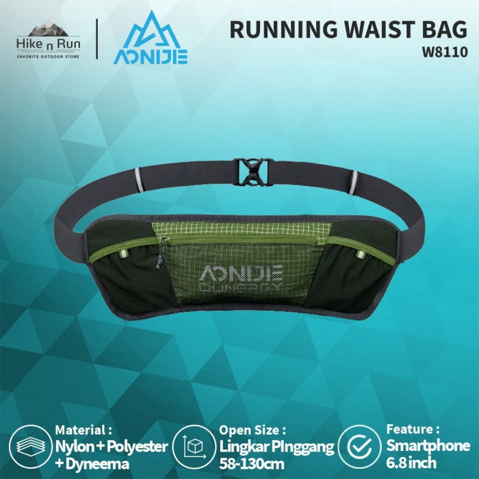 Tas Pinggang Aonijie W8110 Running Waist Bag