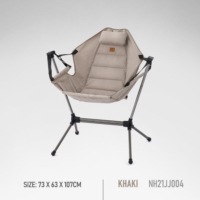 Kursi Lipat Camping Naturehike Yl11 NH21JJ004 Folding Rocking Chair