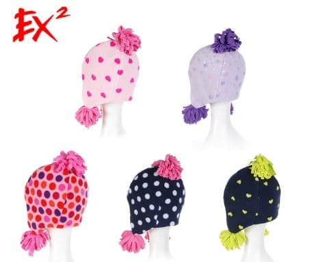 EX2 Kid's Winter Hat Heart 352401