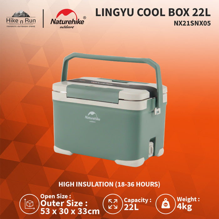 PREORDER!!! Cool Box 22L Naturehike NH21SNX05 Lingyu Camping Cooler Box
