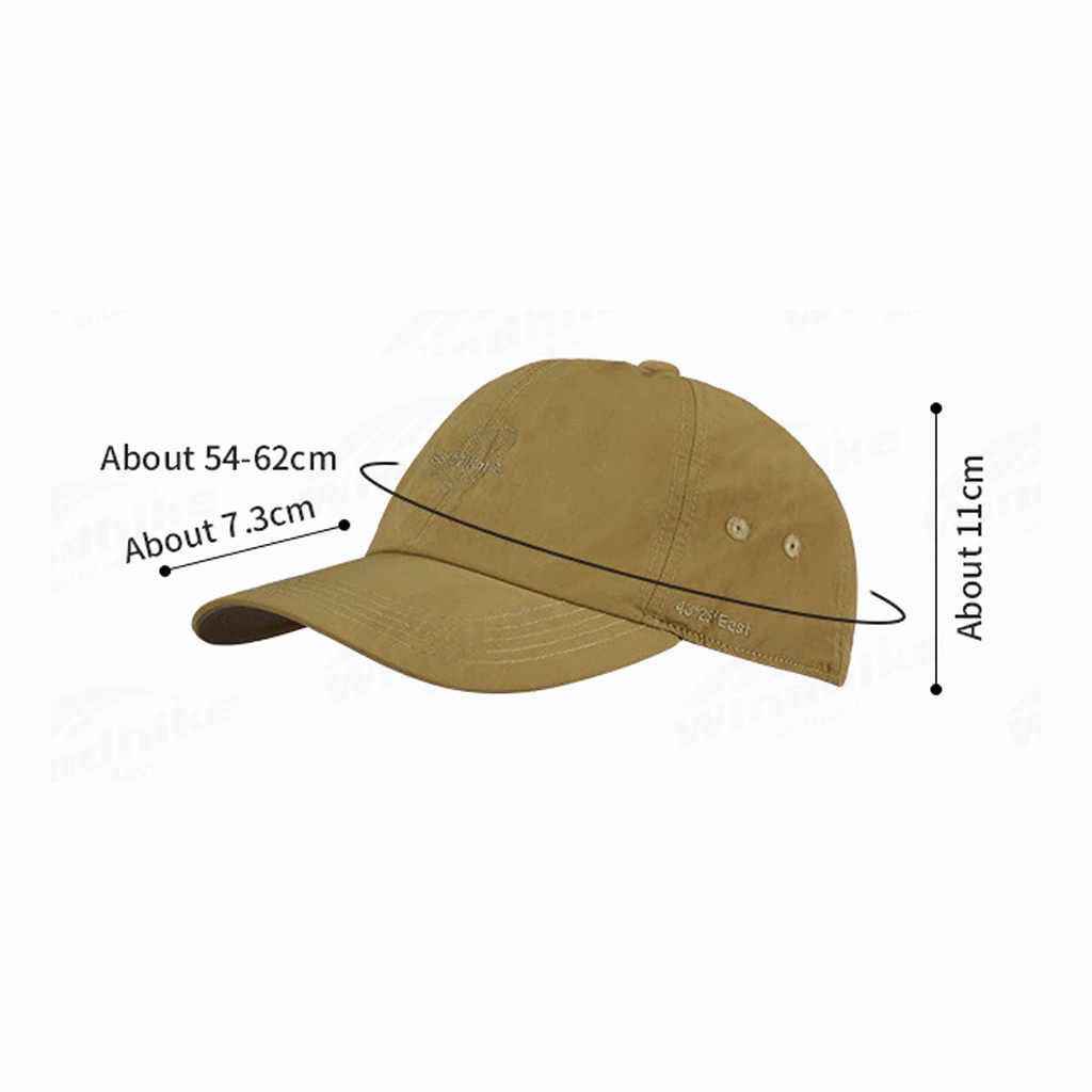 TOPI CAMPING NATUREHIKE NH22MZ002 LIGHTWEIGHT PEAKED CAP