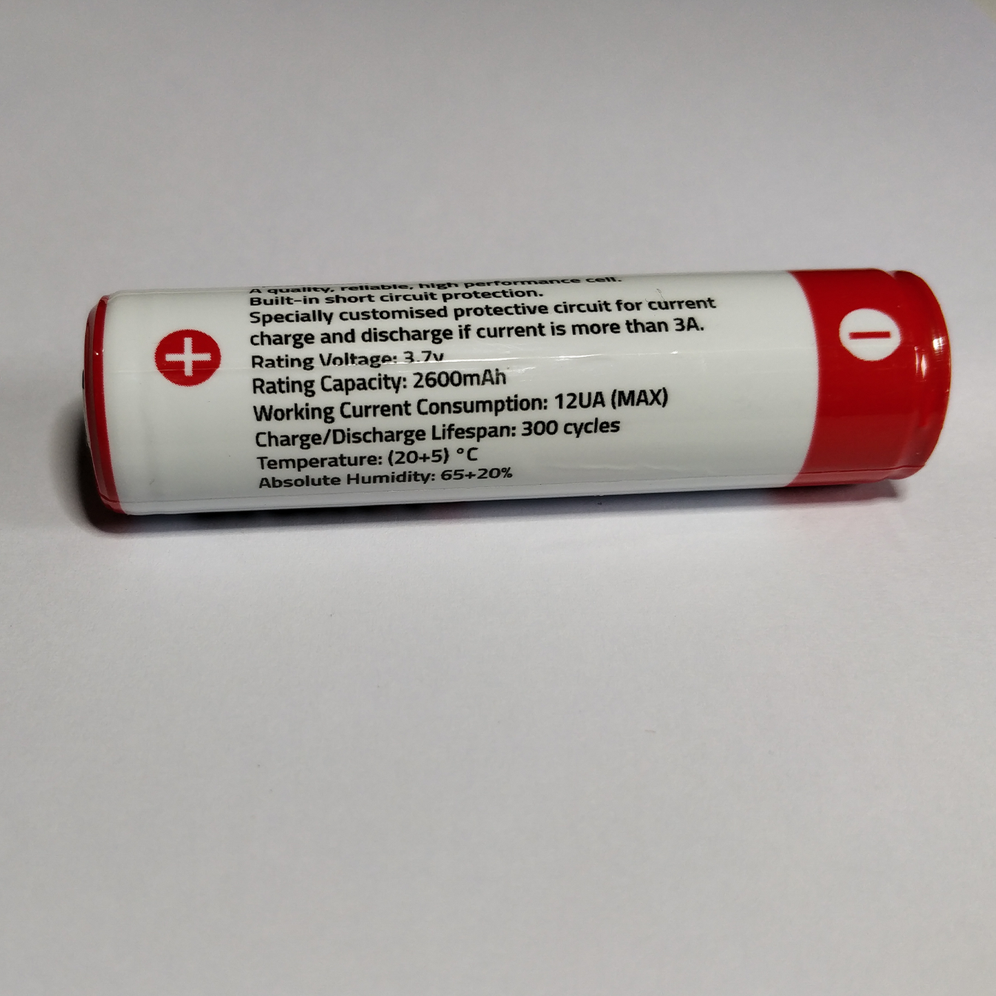 Sunrei Battery Lithium Li-Ion 2600 mAH w/ Protection Board