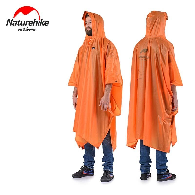 Naturehike NH17D003-M Jas Hujan Poncho 3 in 1