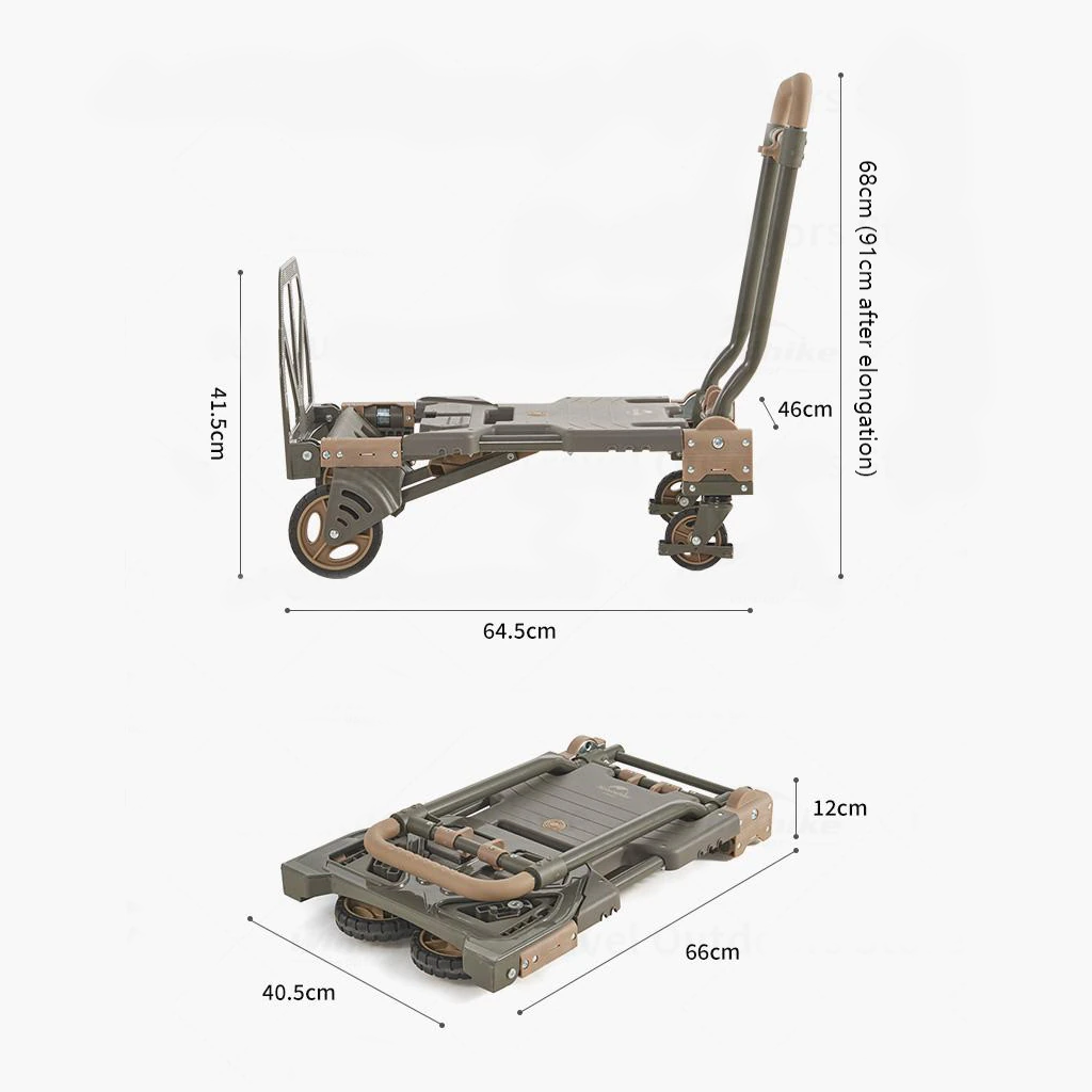 Troli Lipat Multifungsi Naturehike CNH22JU024 Dual-purpose Cart