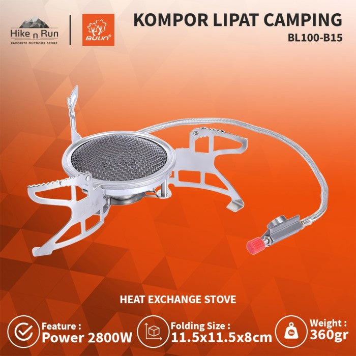 Kompor Camping Bulin BL100-B15 Split Gas Furnace